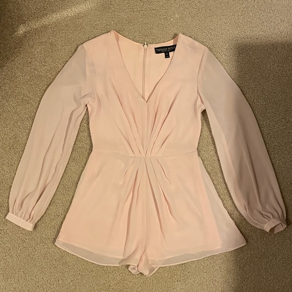 Topshop chiffon romper - Picture 3 of 7